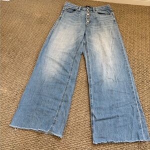 High Rise Light Blue Denim Jeans